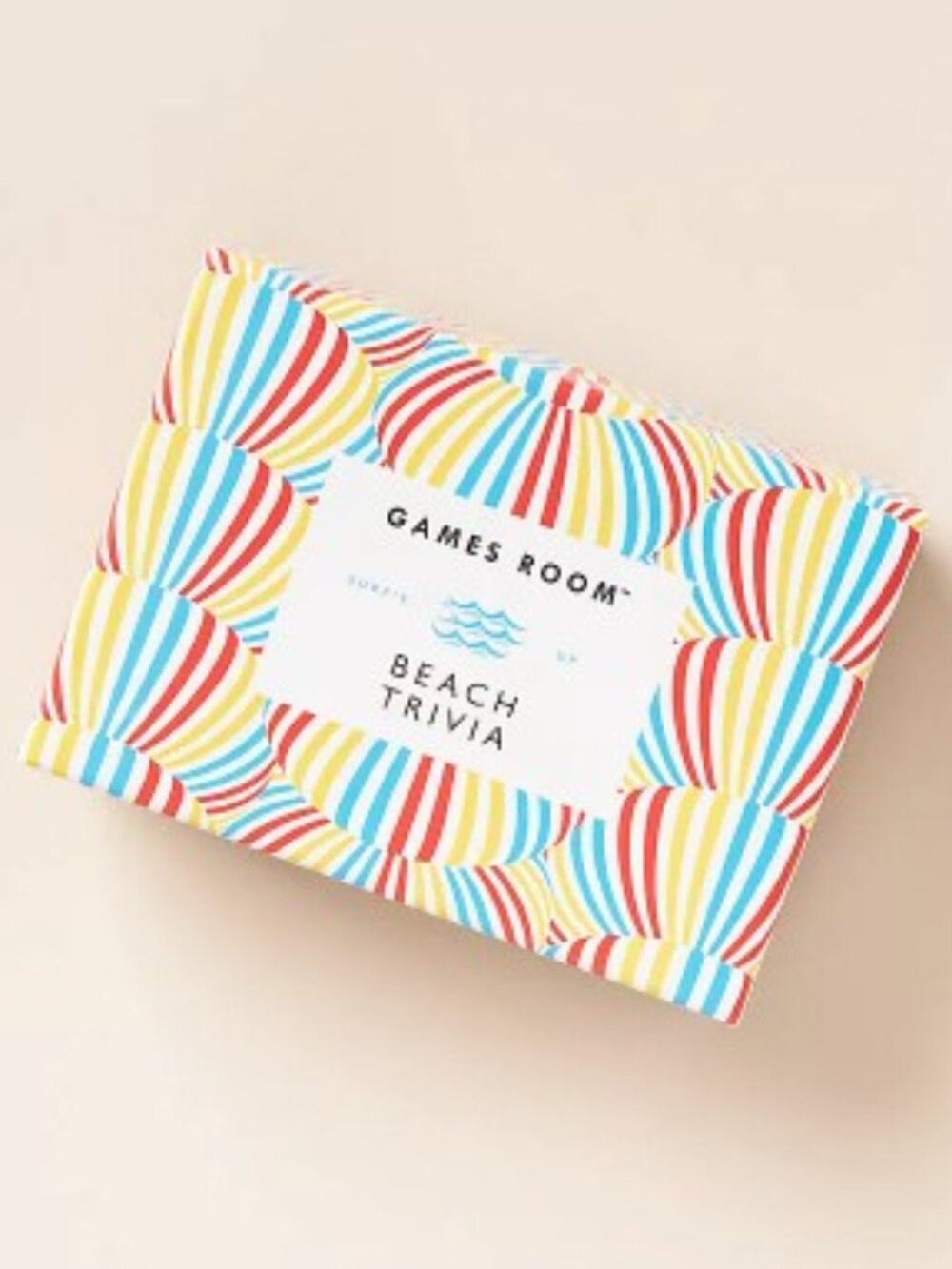 Anthropologie Summer Vacation Trivia by Game Room – Beach Theme